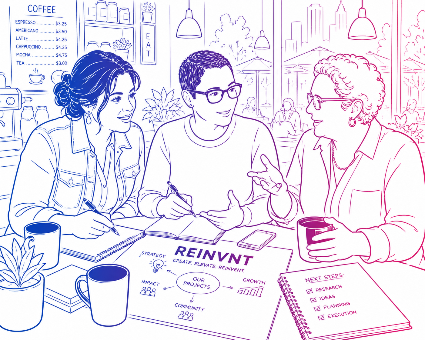 Equipo fundador de REINVNT Group